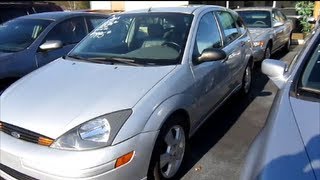 2003 Ford Focus ZX5 Start Up Engine amp Full Review [upl. by Rasecoiluj]