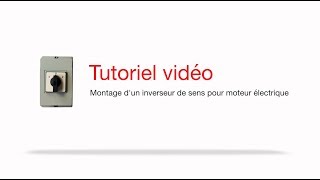 Comment monter un inverseur de sens pour moteur électrique   Tutoriel EM Distribution [upl. by Ling985]