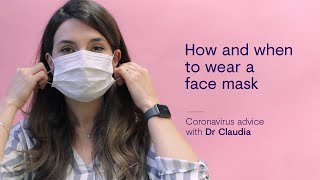 When and How to Wear a Face Mask Correctly COVID Safety [upl. by Euhsoj208]