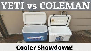 Yeti vs Coleman Extreme Which Cooler Is The Better Value [upl. by Megdal427]