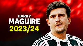 Harry Maguire 202324  Defending Skills amp Tackles  HD [upl. by Atinob927]