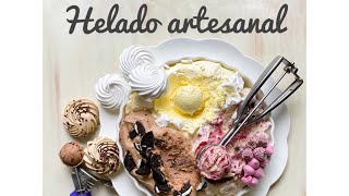 Cómo Hacer Helado Artesanal Sin Máquina y Con Tres Ingredientes Básicos [upl. by Magdaia]