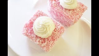 LAMINGTONS Recipe by Homeatery  Jelly Lamingtons [upl. by Ajad]