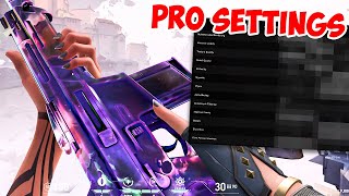 BEST VALORANT Settings for PERFECT Aim FPS Sensitivity Crosshair [upl. by Annahsor94]