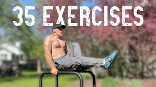 35 Parallel Bar Exercises ANYONE Can Do [upl. by Lyell]