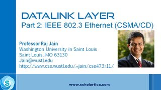 IEEE 8023 Ethernet CSMACD  Fundamental Concepts [upl. by Jabin]