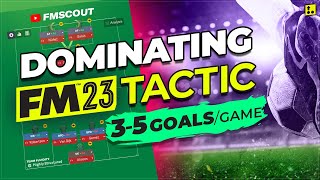 DOMINATING 4312 Scores 200 Goals  FM23 Best Tactics [upl. by Irami193]