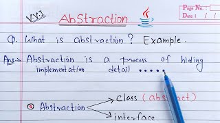 Abstraction in Java Hindi  Learn Coding [upl. by Nerha]