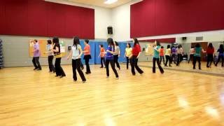 Hold The Line  Line Dance Dance amp Teach in English amp 中文 [upl. by Herra64]