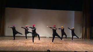 KHALSA COLLEGE FAREWELL BHANGRA PERFORMANCENew Punjabi Songs SGTB KHALSA Khalsa 3Pegg Farewell [upl. by Esten]