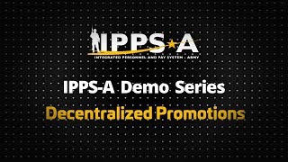 IPPSA Demo Series Decentralized Promotions [upl. by Zacarias]