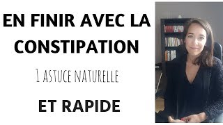 EN FINIR AVEC LA CONSTIPATION  1 ASTUCE NATURELLE  Coralie Béguin Naturopathe [upl. by Lorry]