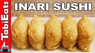 How to Make INARI SUSHI Tofu Pouch Sushi Recipe いなり寿司 [upl. by Britney]