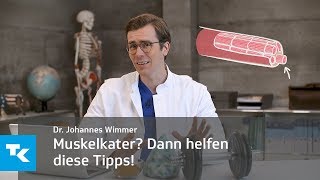 Muskelkater Dann helfen diese Tipps  Dr Johannes Wimmer [upl. by Llertnek40]