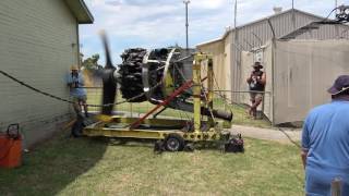 Pratt amp Whitney R1830 Twin Wasp Start up Geelong Show Grounds [upl. by Solahcin]