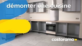 Comment démonter une cuisine  Castorama [upl. by Enelloc]