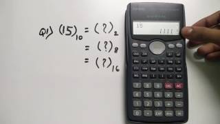 Number System Conversion  Decimal Binary Octal amp Hexadecimal  Scientific Calc [upl. by Nomael]