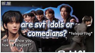 are seventeen idols or comedians seventeen funny moments [upl. by Nelad]