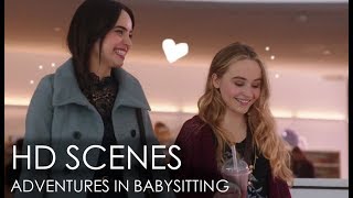 HD SCENES  Lola and Jenny  Adventures in Babysitting [upl. by Eillor782]