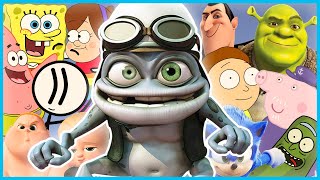 Crazy Frog  Axel F Animated Films COVER [upl. by Idolla]