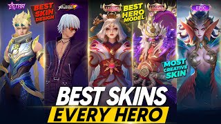 THE BEST SKIN FOR EVERY HERO IN MOBILE LEGENDS [upl. by Ssilem]