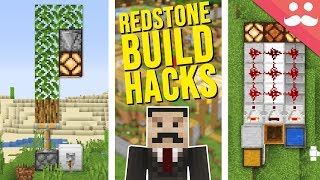 25 Redstone Build Hacks in Minecraft [upl. by Aivun]