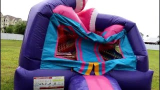 How to setup a Bouncy House  Kissimmee [upl. by Youlton964]