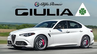 The 2020 Alfa Romeo Giulia Quadrifoglio is the COOLEST Sport Sedan [upl. by Vizza]