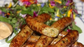 Comment faire des Saucisses de Poulet [upl. by Nwahsal]