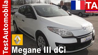 RENAULT Megane III 15 dCi TEST [upl. by Adriano27]