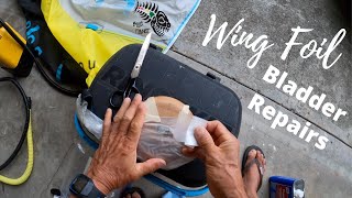 Wing Foiling How to repair bladder leaks [upl. by Denise]