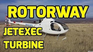 Rotorway JetExec Startup  Flight  Landing [upl. by Gnanmas]