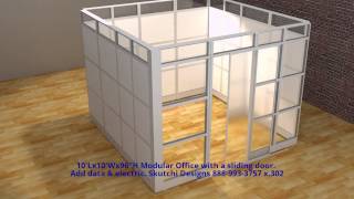 Modular Office Demountable Walls and Cubicles [upl. by Ahsiket731]