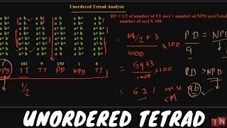 Tetrad AnalysisPart IIUnordered Tetrad Analysis [upl. by Gleeson383]