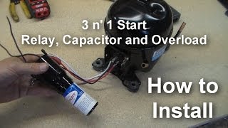 How to Install a Universal Relay 3 n 1 Starter on your Compressor [upl. by Ami229]