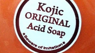 FAST REVIEW Kojic ORIGINAL Acid Soap [upl. by Feinstein742]