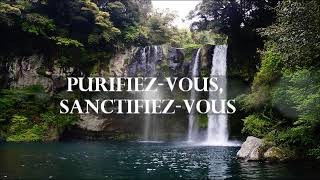 Purifiez vous sanctifiez vous  enseignement de JeanMarc Thobois [upl. by Nashoma]