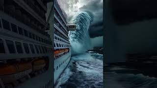 Cruise vs Water Spout Terrifying Close Call [upl. by Jochbed609]