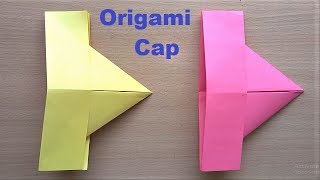 Amazing Origami Paper Hat Making  How to make Paper Cap at Home [upl. by Akim464]