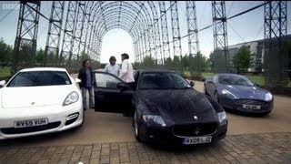 Four Door Supercars  Top Gear  Series 15  BBC [upl. by Wurster]