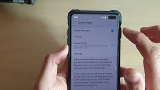 Galaxy S10  S10 How to Enable  Disable Voice Assistant [upl. by Seabrooke]