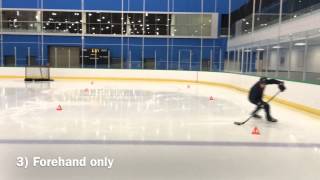 6 skating progression hockey drills [upl. by Naida798]