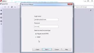 Opera Mail How to Configure an IMAP Email Account with SSL [upl. by Nuahsad]