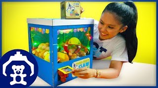 My Homemade Claw Machine from Cardboard  Easy amp Fun DIY Craft [upl. by Soirtemed]