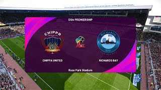 Chippa United vs Richards Bay FC 21092024 DStv Premiership PES 2021 [upl. by Yerfdog]