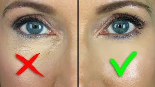 How to STOP Under Eye Concealer Creasing Mature Skin [upl. by Lesak]