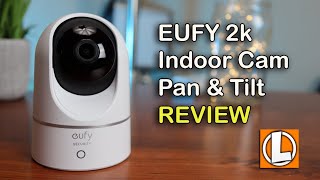 Eufy Indoor Camera 2K Pan amp Tilt Review  Unboxing Features Setup Settings Video amp Audio Quality [upl. by Hungarian93]