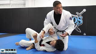 Kimura attack from side control with the option to arm bar  Andre Galvao [upl. by Obie248]