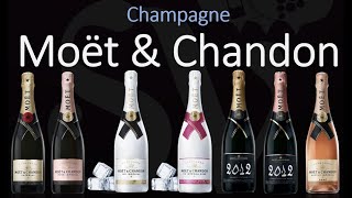 7 Types of Moët amp Chandon Champagne [upl. by Etta]