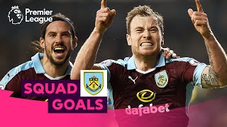 Spectacular Burnley Goals  Barnes Hendrick Defour  Squad Goals [upl. by Zobias]